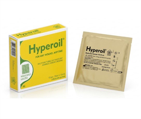Hyperoil Gasas Medicadas 10x10 Cm Ecuador